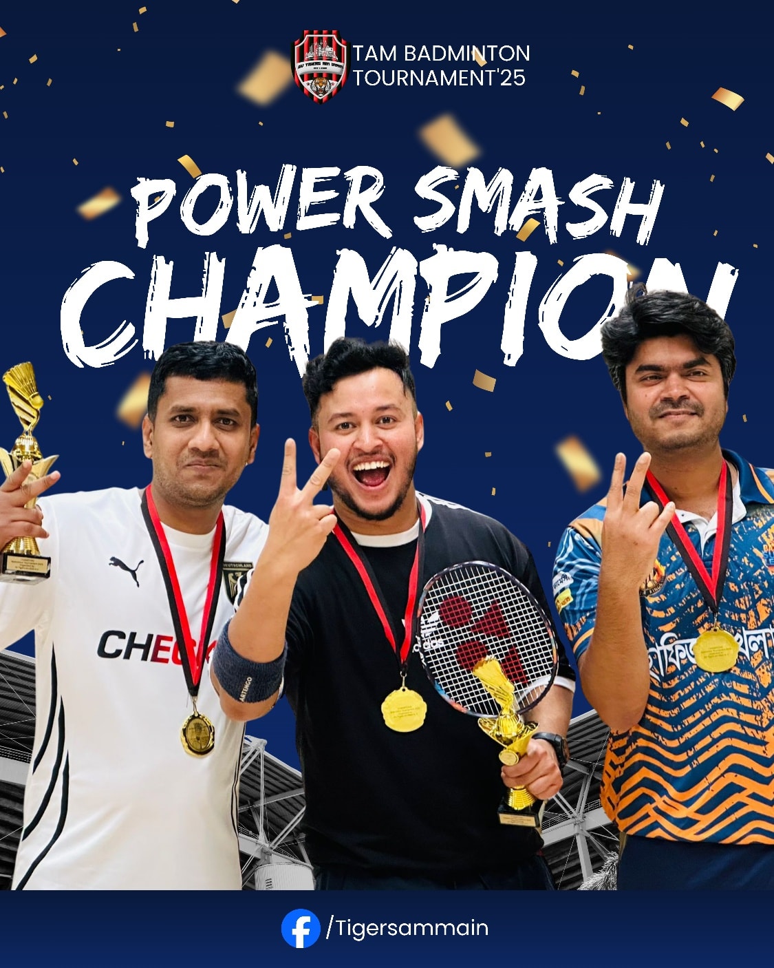 Champion - Tam Badminton Tournament